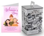 Swad Happy Womens Day gift with Card (Swad Digestive Candy 125 Gift Box & 1 Greeting card) - Fast Shipping to USA & Canada - Image 2