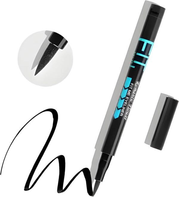 Aklaris Eyeliner, Bold Black Color, Shining And Bright, Lasts 24 Hours, Smooth Application, Shimmery Finish - Fast Shipping to USA & Canada