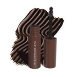 Ruby's Organics Dark Brown Tinted Eyebrow Gel with Castor Oil - Waterproof & Smudgeproof, Lifts, Shapes and Thickens Scanty Brows, Promotes Hair Growth, Natural & Non-Toxic Face Makeup for Women - 6ml - Fast Shipping to USA & Canada