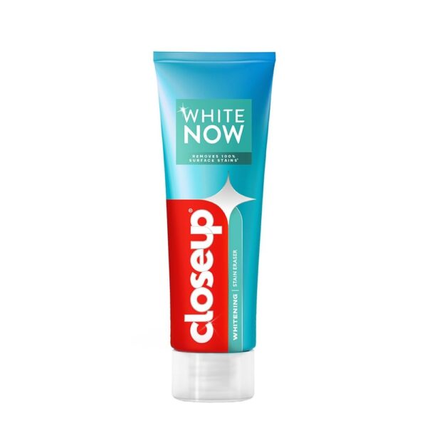 Closeup White Now Stain Eraser toothpaste for Teeth Whitening | Removes 100% surface stains to whiten teeth| Minty Fresh | Enamel safe & for daily use ? 100g - Fast Shipping to USA & Canada