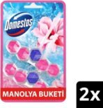 Domestos WC Toilet Blocks Due Pack 2 * 50g Magnolia - Fast Shipping to USA & Canada - Image 3
