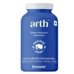 Arth Sleep Support Gummies - Natural Sleep Aid for Restless Sleep | Supports Blissful, Undisturbed sleep | Contains Melatonin (5mg), L-Theanine (50mg), Chamomile Extract, and Passion Flower | 30-Day Sleep Supplement (30 Gummies) - Fast Shipping to USA & Canada