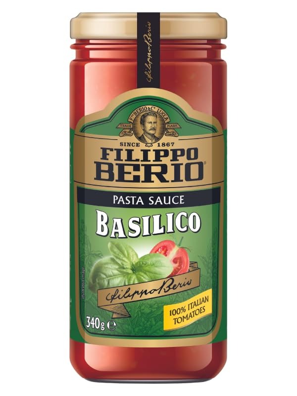 Filippo Berio Basilico Pasta Sauce, 12 oz ? 340 g - Fast Shipping to USA & Canada