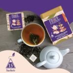 Pride of India | Sauvignon Cream Peachy Oolong Tea | 15 Pyramid Full Leaf Individually Wrapped Tea Bags | Fruity, Creamy & Citrusy Taste | Refreshing & Relaxing Experience | Caffeine - Fast Shipping to USA & Canada - Image 3