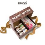 Beanut | Peanut Butter and Peanut wafer Gift set | High Protein, Gluten-Free, Healthy Breakfast | 4x100 gm Peanut jar each and 3 x wafer Biscuit - Fast Shipping to USA & Canada - Image 3