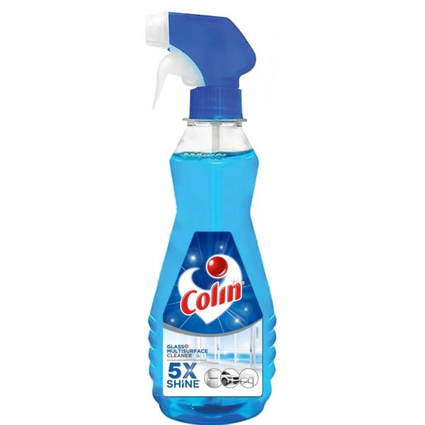 Colin 250 ml, Glass and Surface Cleaner Liquid Spray | Glass Cleaner for Car, Kitchen and Home Surfaces | Multi Surface Cleaner - Fast Shipping to USA & Canada