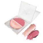 Ruby's Organics Cream Blush for Cheeks & Highlighter Duo Palette- Blusher for Face Makeup, Lightweight Flawless All Day Glow, All Skin Types, Natural &Paraben Free (Deep Rose + Illuminate) 9g - Fast Shipping to USA & Canada