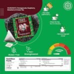 Pride of India | PommBerry Merlot Fruity Green Tea | 15 Pyramid Full Leaf Individually Wrapped Tea Bags | Tangy & Fruity Flavor | Vibrant & Uplifting Experience | Caffeine Free, Non-Bioengineered - Fast Shipping to USA & Canada - Image 5