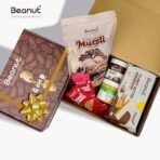 Beanut Gift Hamper - Peanut Butter, Chikki, Muesli & Wafer Biscuits | Healthy Snack Gift Box | High Protein, Tasty & Nutritious Treats - Fast Shipping to USA & Canada - Image 3