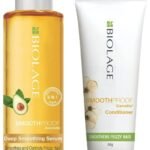 Biolage Smoothproof Deep Smoothing 6-In-1 Professional Hair Serum & BIOLAGE Smoothproof Conditioner |Paraben free| Provides Humidity Control & Anti-Frizz Smoothness |For Frizzy Hair - Fast Shipping to USA & Canada