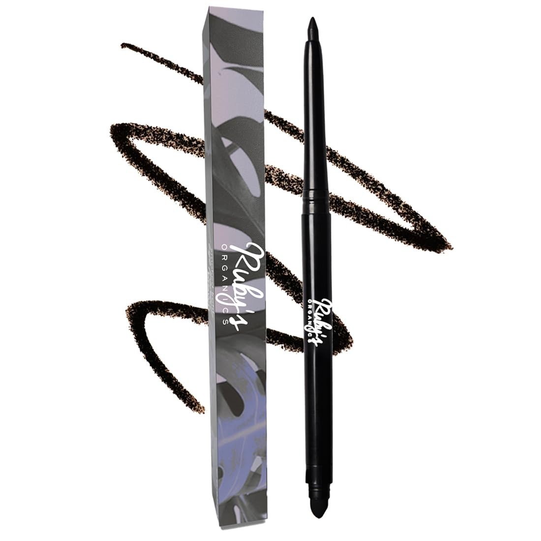 51YCDflhrqL.jpg RUBY's ORGANICS Kohl Eyeliner- Black, Kajal with In-Built Smudger for Smokey-Eye, Extra Smooth & Blendable, Long-Wearing Matte Finish, Organic Eye Makeup, Cruelty-Free & Vegan, 0.35 Gm,Pencil - Fast Shipping to USA & Canada - Image 1