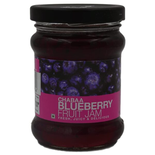 Chabaa Blueberry Fruit Jam, 8.47 oz / 240 g - Fast Shipping to USA & Canada