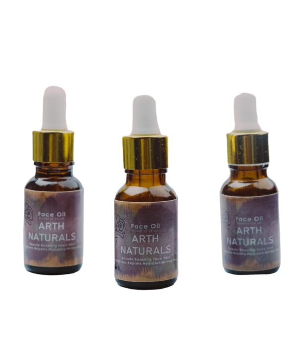 Arth Naturals,Power of 14 Oils, Face Serum, All Skin Types, Anti-Aging, Wrinkle Free, Pigementation, Skin Tone Corrector - Fast Shipping to USA & Canada