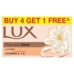 Lux Flaw-less Glow Bathing SoapBuy 4 Get 1 Free|150g infused with Vitamin C & E |For Superior Glow| - Fast Shipping to USA & Canada