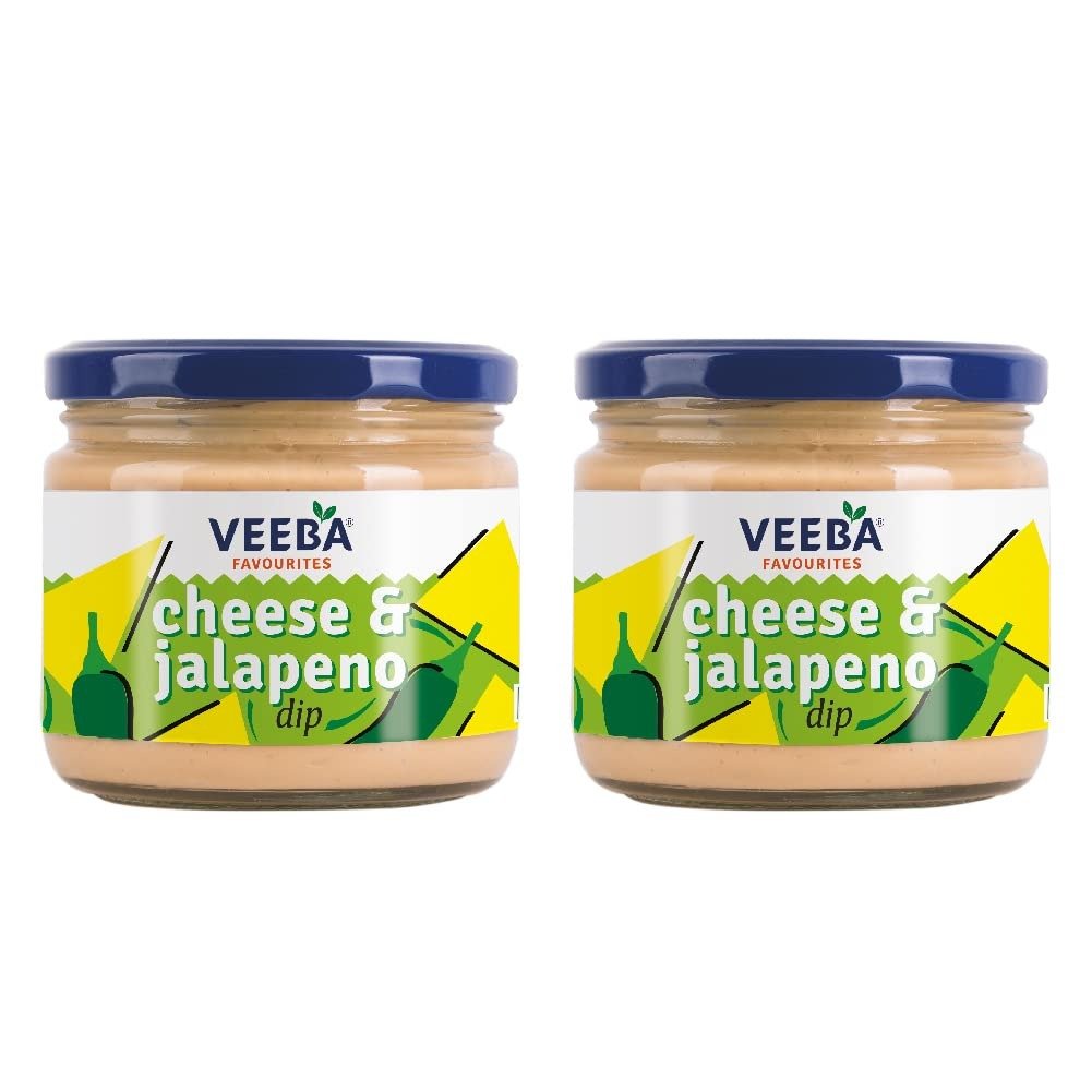 51dQW-1sMcL-1.jpg Veeba Cheese & Jalapeno dip, 300 g - Pack of 2 - Fast Shipping to USA & Canada - Image 1