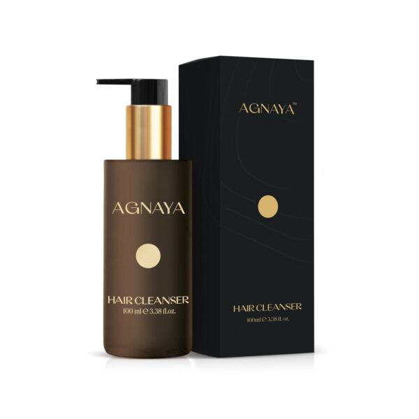 AGNAYA Shampoo For Damaged & Weakened Hair | Manage Hair Fall and Dandruff | Improved Hair Thickness and Shine (100 ml) - Fast Shipping to USA & Canada