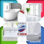 Domestos Toilet Cleaner Snow White Yo?un (Thick Consistency) | 750 ml - Fast Shipping to USA & Canada - Image 6