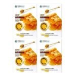 MIRABELLE HONEY FAIRNESS FACIAL SHEET MASK EX (Pack Of 4) - Fast Shipping to USA & Canada