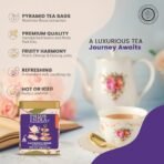 Pride of India | Sauvignon Cream Peachy Oolong Tea | 15 Pyramid Full Leaf Individually Wrapped Tea Bags | Fruity, Creamy & Citrusy Taste | Refreshing & Relaxing Experience | Caffeine - Fast Shipping to USA & Canada - Image 6