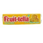 Fruit-Tella Orange Flavour Chewy Toffee, 36g - Fast Shipping to USA & Canada