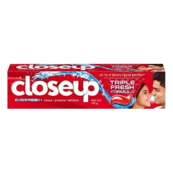 Closeup Red Hot Ever Fresh Toothpaste - 150gm (Save Rs 6) - Fast Shipping to USA & Canada