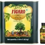 Figaro Olive Oil- Pure Olive Oil-Daily Cooking Oil- Perfect for Indian Dishes- Curries, Gravy- Imported from Spain- 2L Tin & Figaro Extra Virgin Olive Oil- 250m - Fast Shipping to USA & Canada