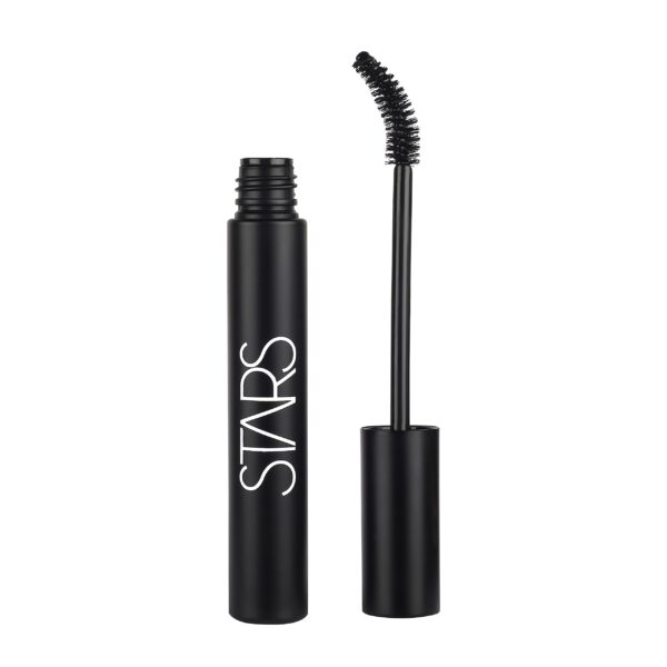 Stars Cosmetics Mascara Light Weight Long Lasting Smudge proof Intense Matte Finish Quick Drying Waterproof Eye Makeup volumizing curl lashes For Girl & women (Black - 9.5g) - Fast Shipping to USA & Canada