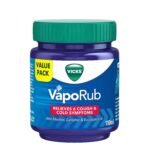 Vicks Vaporub 110ml, Relief From Cold, Cough, Blocked Nose, Headache, Body ache, Muscular stiffness and Breathing difficulty - Fast Shipping to USA & Canada