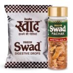 Swad Digestive Toffee & Mukhwas Mouth freshener, 50 Candy Pack & 1 bottle (Digestive & Meetha Amla) - Fast Shipping to USA & Canada