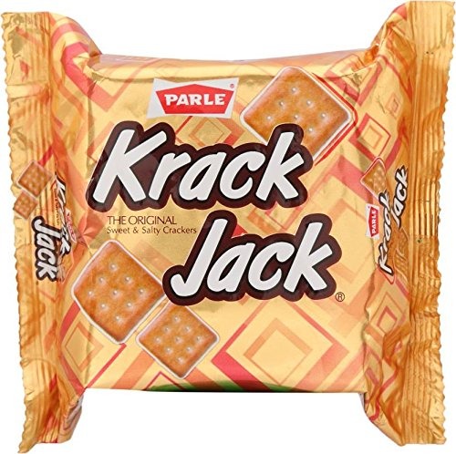 Parle Krack Jack Biscuit, 200g - Fast Shipping to USA & Canada