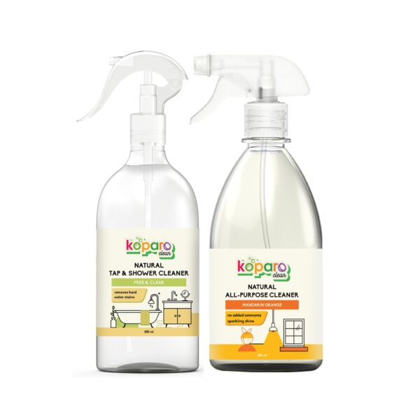 Koparo Tap and Shower Cleaner and All Purpose Cleaner - Mandarin Orange - 800 ml - Fast Shipping to USA & Canada