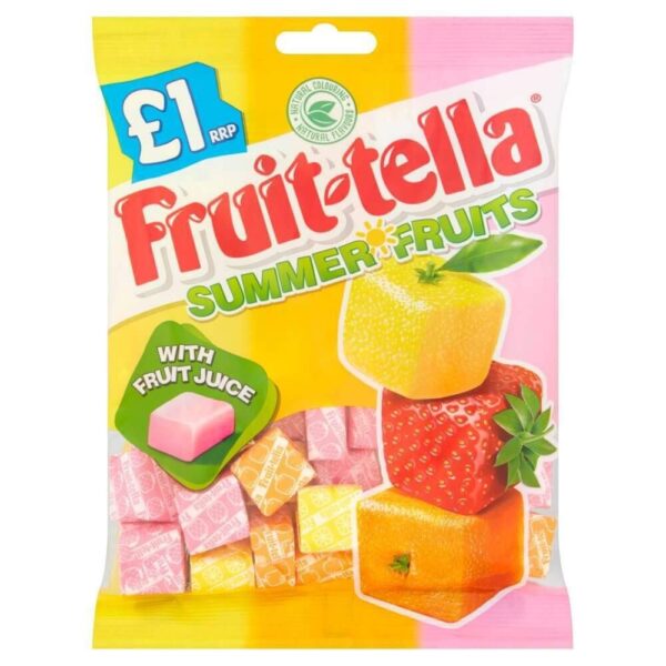 Fruit-tella Summer Fruits Candy Single Bag - Fast Shipping to USA & Canada