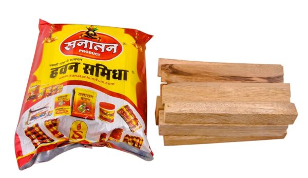 Kwality Pure Mango Wood for Hawan Samidha (Aam Ki Lakdi) 1 KG - Fast Shipping to USA & Canada