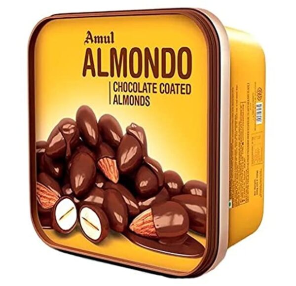 AMUL ALMONDO Chocolate 200gm - Fast Shipping to USA & Canada