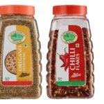 Nature Smith Chilli Flakes 250g and Oregano Seasonings 400g Combo - Fast Shipping to USA & Canada