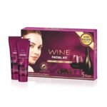 AKLARIS Wine Mini Facial Kit, 5 Step for Skin Glowing | Ultimate Glow | Removes Wrinkle & Dark Spot | Restores skin nutrients | Reduced pigmentation | For Women -100 gm - Fast Shipping to USA & Canada