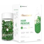 Hair Rescue |Biotin & Keratin | Hair Aminos, Vitamins, DHT Blocker for Hairfall Control & Growth |Shine, Anti Hair Fall & Breakage supplement (60 capsules) - Fast Shipping to USA & Canada