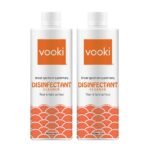 Vooki Ecofriendly Multipurpose Floor & Hard Surface Disinfectant Cleaner, Home and Commercial Use, Green Chemistry - 500 ml Each (Pack of 2) - Fast Shipping to USA & Canada