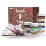 Beanut | Peanut Butter and Peanut wafer Gift set | High Protein, Gluten-Free, Healthy Breakfast | 4x100 gm Peanut jar each and 3 x wafer Biscuit - Fast Shipping to USA & Canada