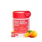 What's Up Wellness Gut Health Supplements Gummies | Prebiotics & Probiotics Supplement | Constipation, Bloating, Gas & Acidity Relief | Immunity | Clinically Proven Strain | 30 Days (Pack Of 1) - Fast Shipping to USA & Canada