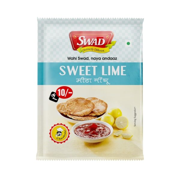 SWAD Delicious Traditional Sweet Lime Chutney/ Sweet and Sour Lemon Chatni / Khatti Meethi Nimbo Chatni / Nimbo Slices Khatti Meethi Lemon Chutney - 40gm (Pack of 50) - Fast Shipping to USA & Canada