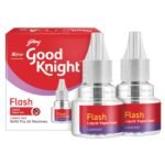 Good knight Flash Liquid Vapourizer | Mosquito Repellent Refill | Lavender Fragrance | Pack of 2 (45ml each) - Fast Shipping to USA & Canada