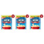ACT II Instant Popcorn -Classic Salted | 495g (165g Pack of 3) - Fast Shipping to USA & Canada