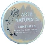 ARTH NATURALS | SUNSHIELD SPF-30 | ALL NATURALS | PLANT DERIVED ZZINC OXIDE | BEST FOR SUMMERS | 100-GMS | CARROT SEED OIL | UNISEX & IDEAL FOR KIDS | ORGANIC - VEGAN FRIENDLY - Fast Shipping to USA & Canada