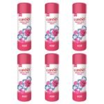 Candid Prickly Heat Powder With Rose | 120 Gm (Pack of 6) - Fast Shipping to USA & Canada