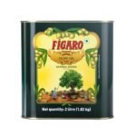 Figaro Olive Oil- Pure Olive Oil-Daily Cooking Oil- Perfect for Indian Dishes- Curries, Gravy- Imported from Spain- 2L Tin - Fast Shipping to USA & Canada