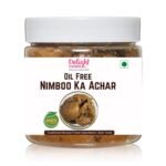 Delight Foods Oil Free Nimboo Ka Achaar 350g |Lime Pickle | Indian Preserve, Chutney, UppinKai, Chakna - Fast Shipping to USA & Canada