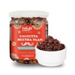 Delight Foods Premium Calcutta Meetha Paan Mukhwas Mouth Freshener, 300grams | Without Supari |Sweet Paan Hygienically Packed Jar | Traditional Mukhwas - Fast Shipping to USA & Canada