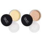 Stars Cosmetics Translucent Powder Face Makeup Compact Full Coverage Matte Finish Fixes Base Blends Seamlessly radiant coverage For All Skin Types (Pack of 2 Yellow Matt & Beige Matt 20g Each) - Fast Shipping to USA & Canada