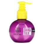 Bed Head Tigi Small Talk Hair Thickening Cream For Fine,Thin & Flat Hair,Builds Up Body Volume,Leave-In Styling Frizzy Hair,Salon-Like Finish,Retains Moisture Prevents Fly-Aways,Volumizing Hair,125 Ml - Fast Shipping to USA & Canada